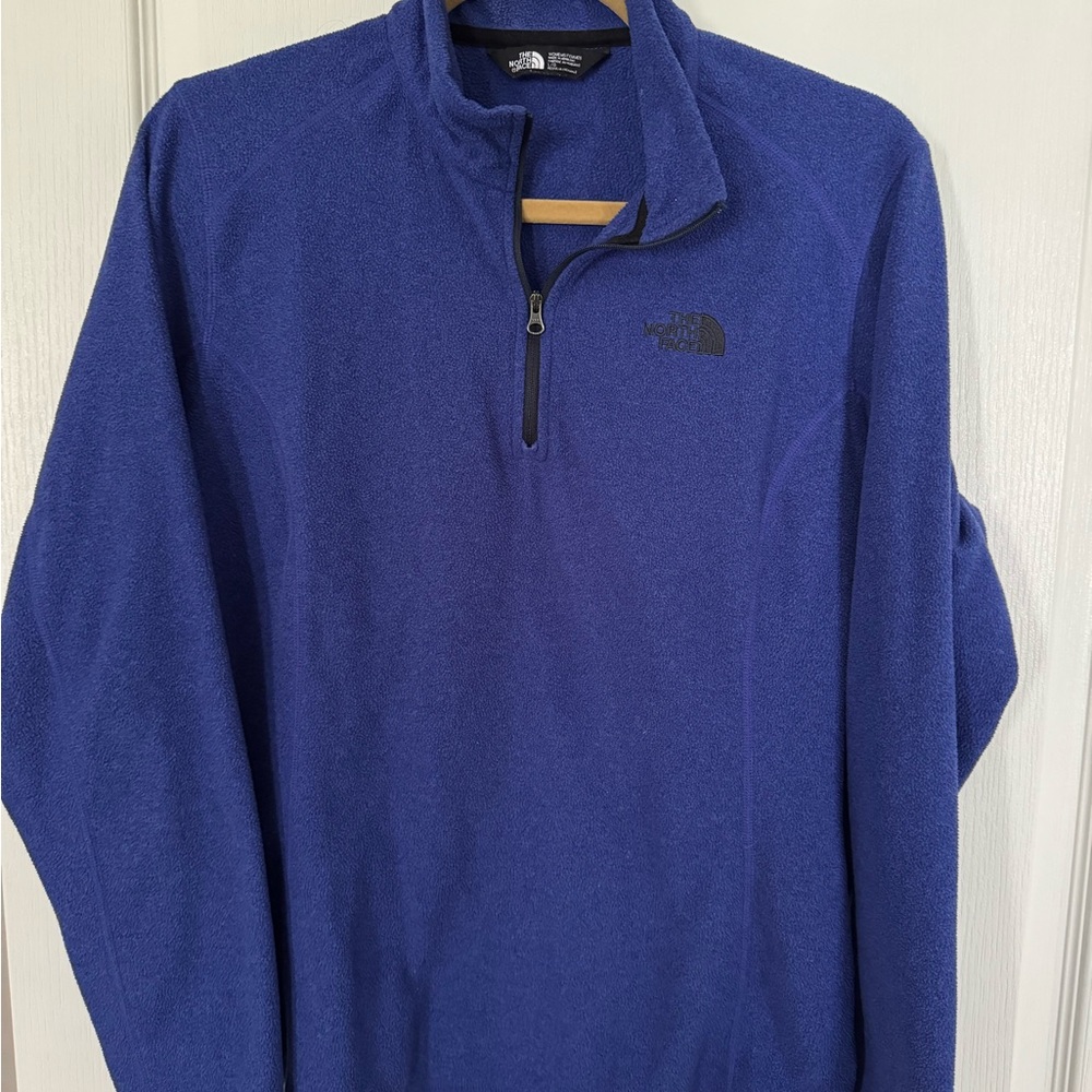 The North Face Purple Quarter-Zip Pullover